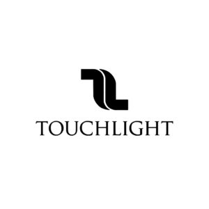 Touchlight logo in black
